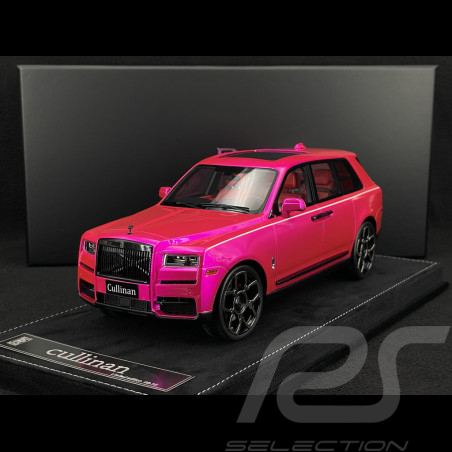 Rolls Royce Cullinan 2018 Elektrische Rose / Roter Innenraum 1/18 GL Model GLCUEP