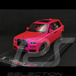 Rolls Royce Cullinan 2018 Electric Pink / Red Interior 1/18 GL Model GLCUEP