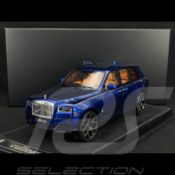Rolls Royce Cullinan 2018 Transparentes Blau / Orangefarbener Innenraum 1/18 GL Model GLCUTB