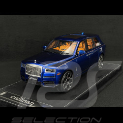 Rolls Royce Cullinan 2018 Transparentes Blau / Orangefarbener Innenraum 1/18 GL Model GLCUTB