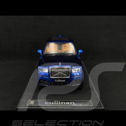 Rolls Royce Cullinan 2018 Transparentes Blau / Orangefarbener Innenraum 1/18 GL Model GLCUTB