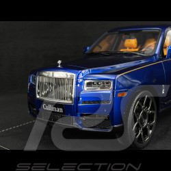 Rolls Royce Cullinan 2018 Transparentes Blau / Orangefarbener Innenraum 1/18 GL Model GLCUTB