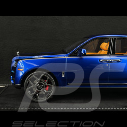 Rolls Royce Cullinan 2018 Transparentes Blau / Orangefarbener Innenraum 1/18 GL Model GLCUTB