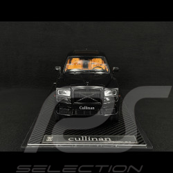 Rolls Royce Cullinan 2018 Schwarz Metallic / Orangefarbener Innenraum 1/18 GL Model GLCUBM