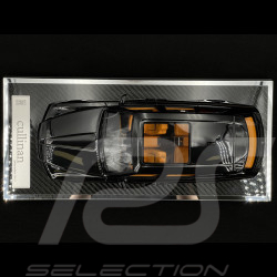 Rolls Royce Cullinan 2018 Schwarz Metallic / Orangefarbener Innenraum 1/18 GL Model GLCUBM
