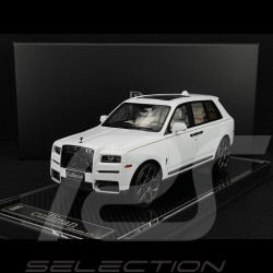 Rolls Royce Cullinan 2018 Blanc Arctique / Intérieur Blanc 1/18 GL Model GLCUAW