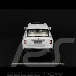 Rolls Royce Cullinan 2018 Twilight Arctic White / White Interior 1/18 GL Model GLCUAW