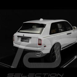 Rolls Royce Cullinan 2018 Blanc Arctique / Intérieur Blanc 1/18 GL Model GLCUAW