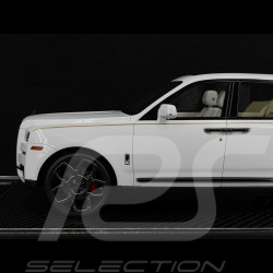 Rolls Royce Cullinan 2018 Arktisweiß / Weiße Innenausstattung 1/18 GL Model GLCUAW