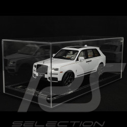 Rolls Royce Cullinan 2018 Twilight Arctic White / White Interior 1/18 GL Model GLCUAW