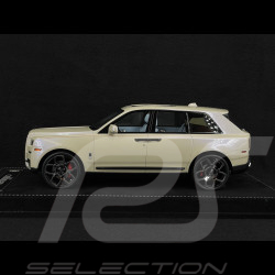 Rolls Royce Cullinan 2018 Perlgrau Beige / Hellblaue Innenausstattung 1/18 GL Model GLCUBG