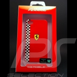 Coque IPhone 4 / 4S rouge Ferrari 5100061600