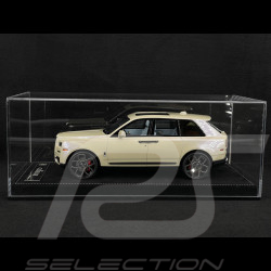 Rolls Royce Cullinan 2018 Perlgrau Beige / Hellblaue Innenausstattung 1/18 GL Model GLCUBG