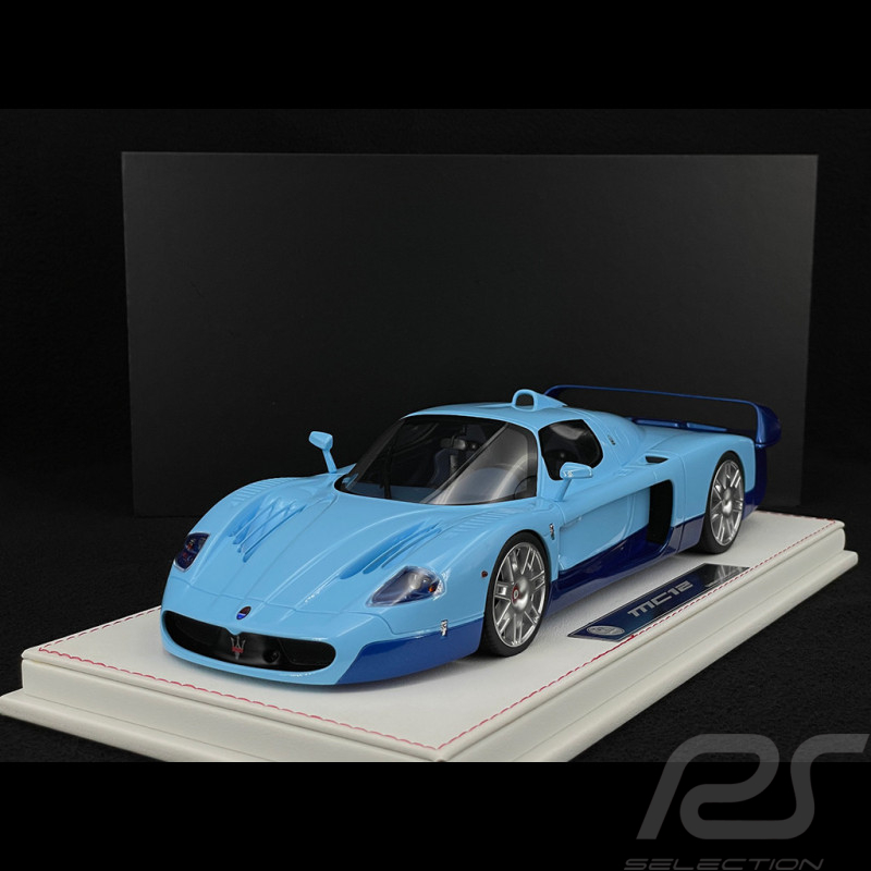 Maserati MC12 Stradale 2004 Bay Blue / Bleu Foncé 1/18 GL Model GLMC12BB