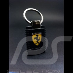 Ferrari crest keyring black 5100155100