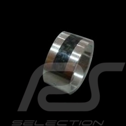 Bague acier avec insertion carbone taille 9 Swatch
