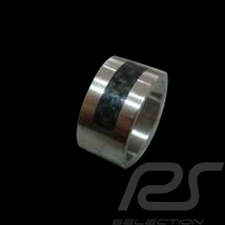acuut pakket handig Ring stainless steel & carbon Swatch