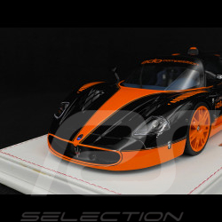 Maserati MC12 GT1 2004 Orange / Carbon Schwarz 1/18 GL Model MC12GT1OB