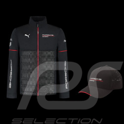 Duo Veste Porsche Motorsport 6 + Casquette Porsche Noir