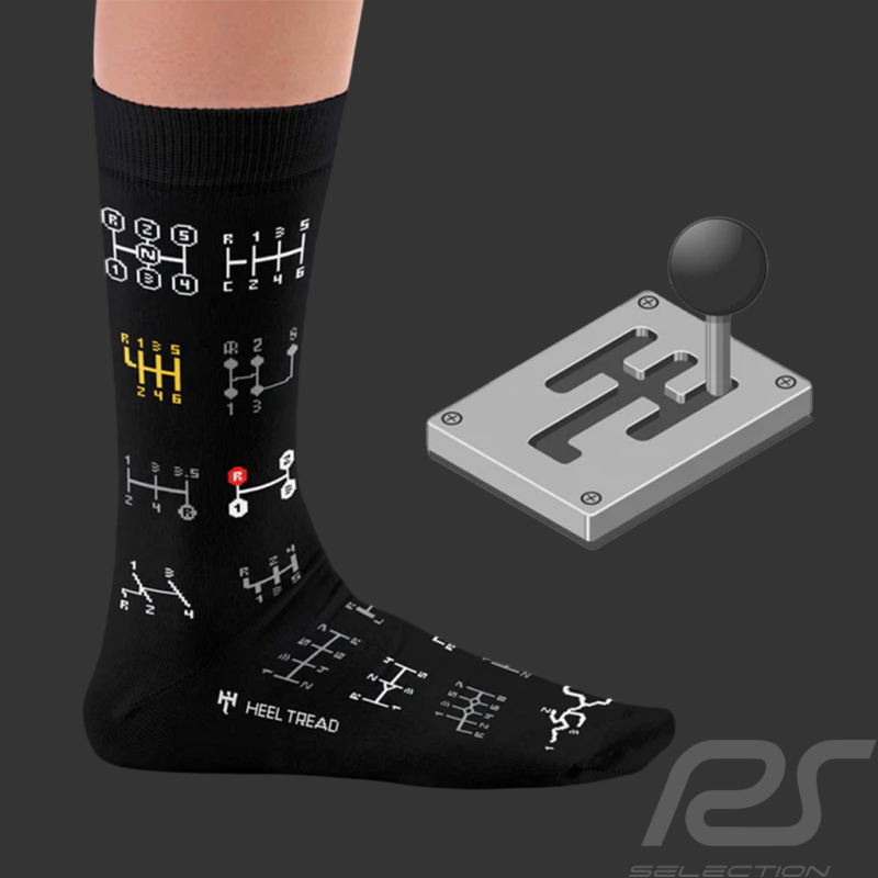 Inspiration TMGPS 911 GT3 RS Gearbox Save the Manuals socks Black - unisex - Size 41/46