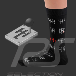 Chaussettes Inspiration TMGPS 911 GT3 RS Gearbox Save the Manuals Noir - mixte - Pointure 41/46