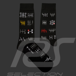 Chaussettes Inspiration TMGPS 911 GT3 RS Gearbox Save the Manuals Noir - mixte - Pointure 41/46