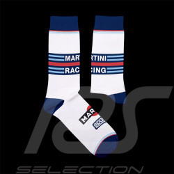 Chaussettes Inspiration Martini Racing Sparco / Blanc / Bleu / Rouge - Mixte - Pointure 41/46