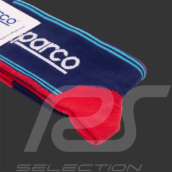 Chaussettes Inspiration Martini Racing Sparco / Bleu - Mixte - Pointure 41/46