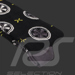 Chaussettes Inspiration Porsche 911 S Jantes Fuchs / Noir / Gris - Mixte - Pointure 41/46