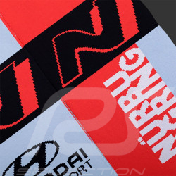 Inspiration Hyundai i20 N Rally1 WRC Nürburgring 2026 Socks / Light Blue / Red / Black - Unisex - Size 41/46