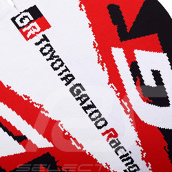 Chaussettes Inspiration Toyota Yaris GR Toyota Gazoo Racing WRC 2026 / Blanc / Rouge / Noir - Mixte - Pointure 41/46