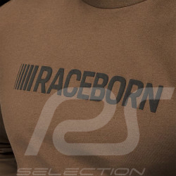 Porsche T-Shirt Langarm Motorsport Raceborn Dunkelbraun WAP910MSF - Unisex