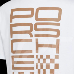 T-Shirt Porsche Motorsport Raceborn Blanc WAP91126MSF - mixte