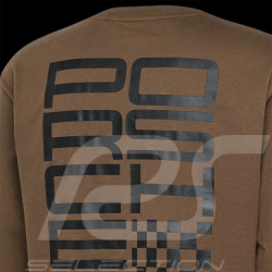 Porsche Pullover Motorsport Raceborn Dunkelbraun WAP913MSF - Unisex