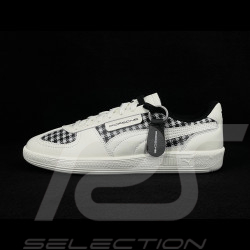Chaussure Porsche 911 Palermo Puma Pepita Blanc avec Porte-Clés WAP150PAL - mixte