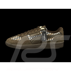 Chaussure Porsche 911 Palermo Puma Pepita Brun avec Porte-Clés WAP15526PAL - mixte