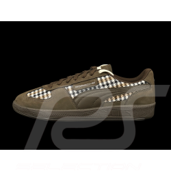 Porsche 911 Shoes Palermo Puma Pepita Brown with Keyring WAP15526PAL - unisex
