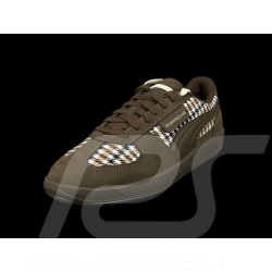 Porsche 911 Shoes Palermo Puma Pepita Brown with Keyring WAP15526PAL - unisex