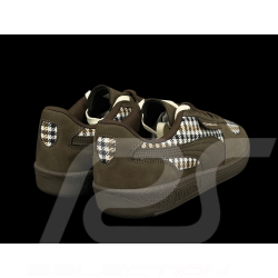 Chaussure Porsche 911 Palermo Puma Pepita Brun avec Porte-Clés WAP15526PAL - mixte