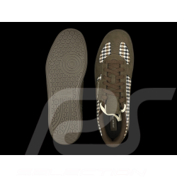 Chaussure Porsche 911 Palermo Puma Pepita Brun avec Porte-Clés WAP15526PAL - mixte