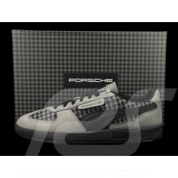 Chaussure Porsche 911 Palermo Puma Pepita Gris avec Porte-Clés WAP154PAL - mixte