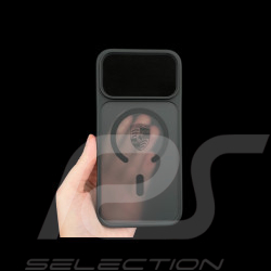 Porsche Case iPhone 18 Pro Max MagSafe Black / Transparent Customizable WAP03000426SNC