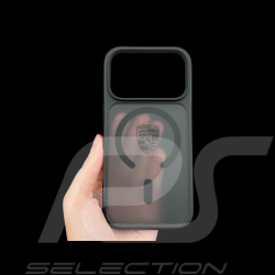 Coque Porsche iPhone 18 Pro MagSafe Noir / Transparent Personnalisable WAP03000226SNC