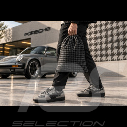 Chaussure Porsche 911 Palermo Puma Pepita Gris avec Porte-Clés WAP154PAL - mixte