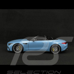 Mercedes-AMG SL63 4Matic+ Convertible 2021 Light Blue 1/18 iScale 180054