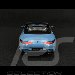 Mercedes-AMG SL63 4Matic+ Convertible 2021 Light Blue 1/18 iScale 180054