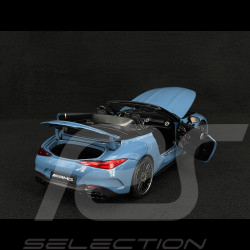 Mercedes-AMG SL63 4Matic+ Cabriolet 2021 Hellblau 1/18 iScale 180054