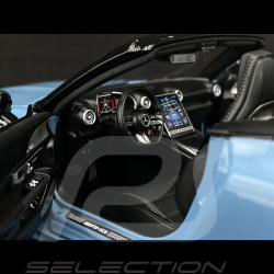 Mercedes-AMG SL63 4Matic+ Convertible 2021 Light Blue 1/18 iScale 180054
