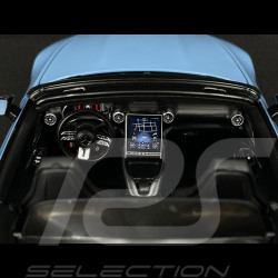 Mercedes-AMG SL63 4Matic+ Cabriolet 2021 Hellblau 1/18 iScale 180054