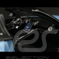 Mercedes-AMG SL63 4Matic+ Convertible 2021 Azul Claro 1/18 iScale 180054